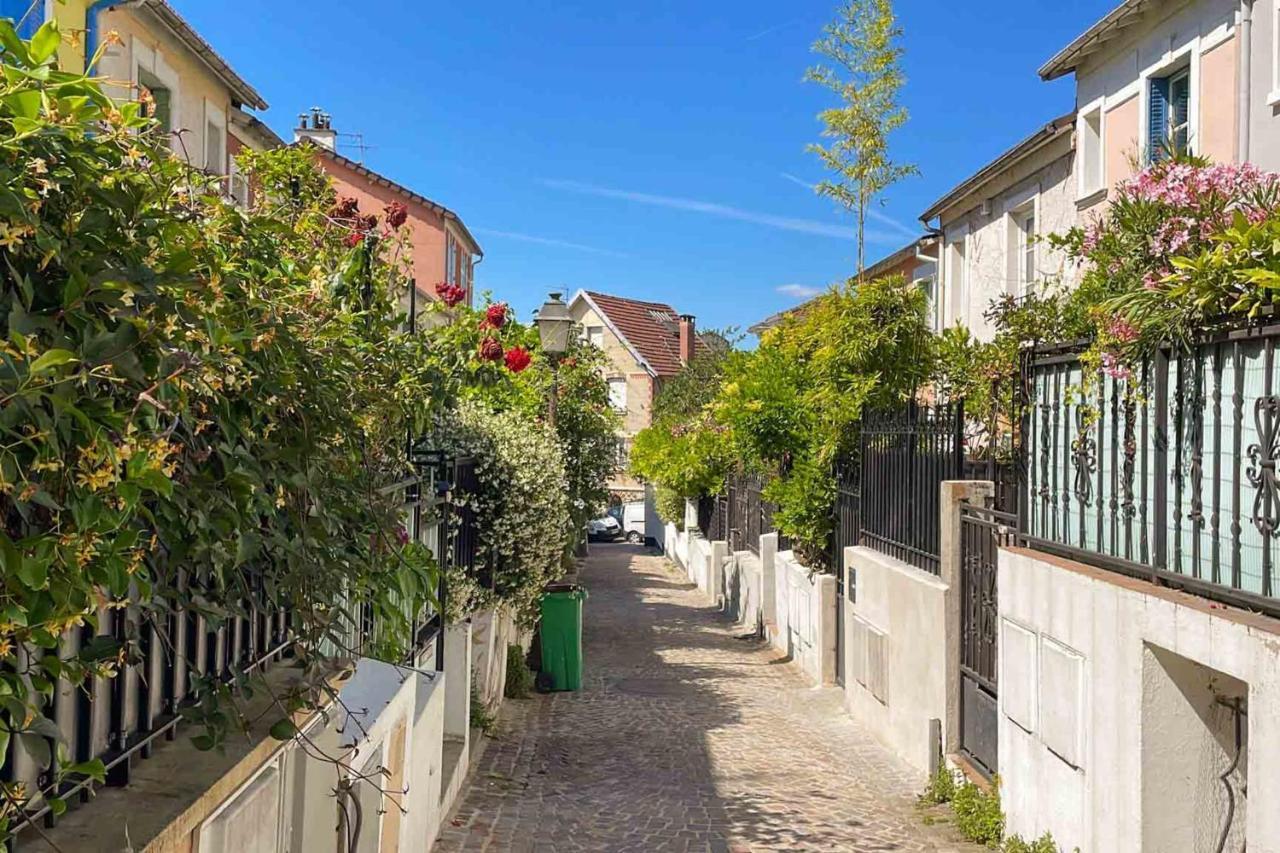 Charming Townhouse With Garden In The City Of Love Parigi Esterno foto