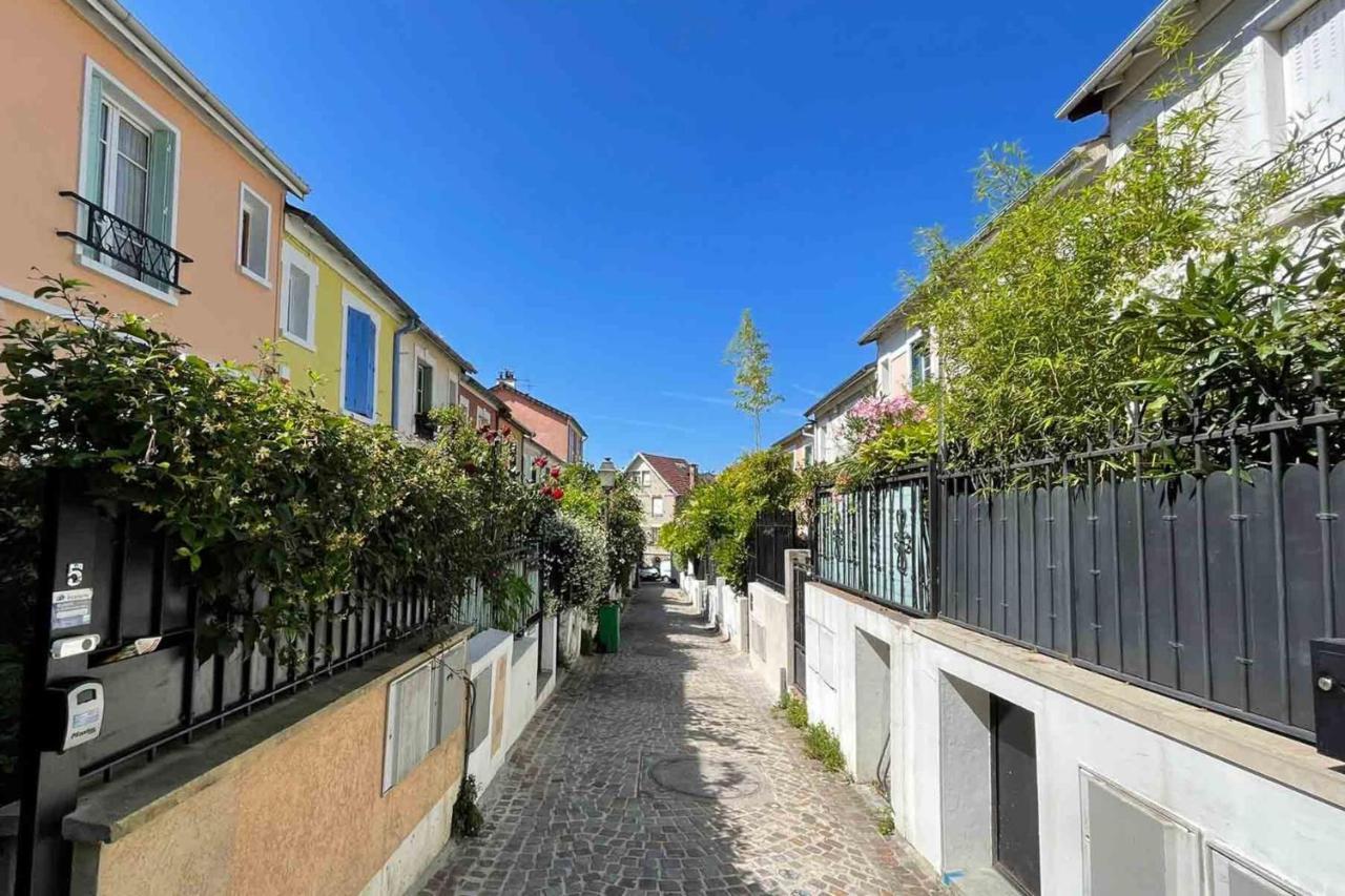 Charming Townhouse With Garden In The City Of Love Parigi Esterno foto